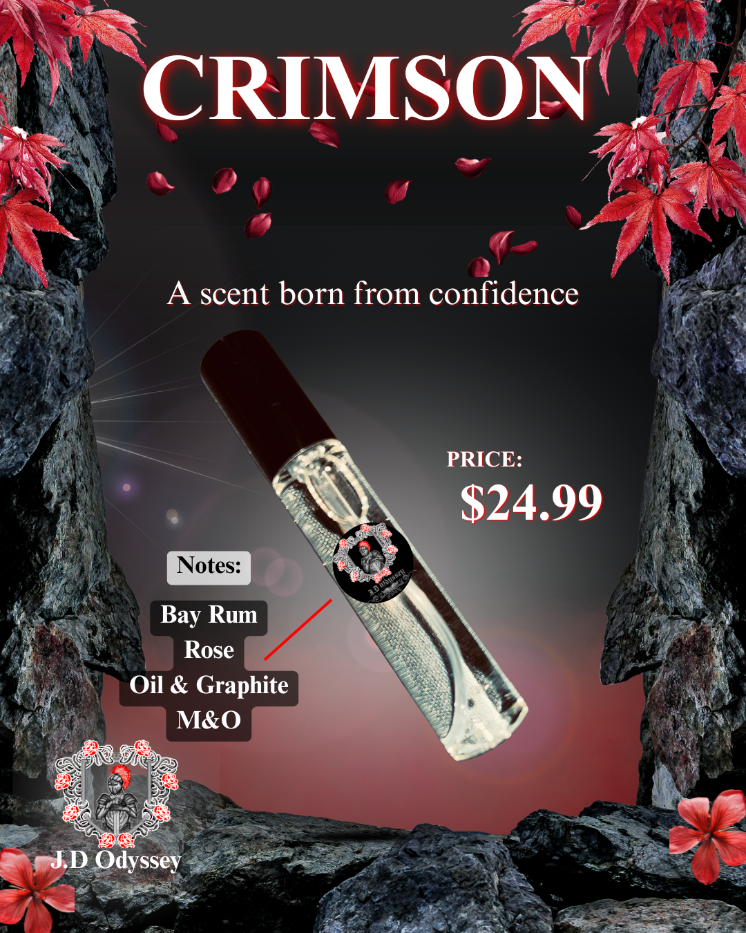 Crimson - 10ml Eau de Parfum